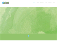 Tablet Screenshot of perwinwebdesign.com